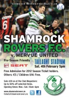 Shamrock Rovers Friendly 04.02.12