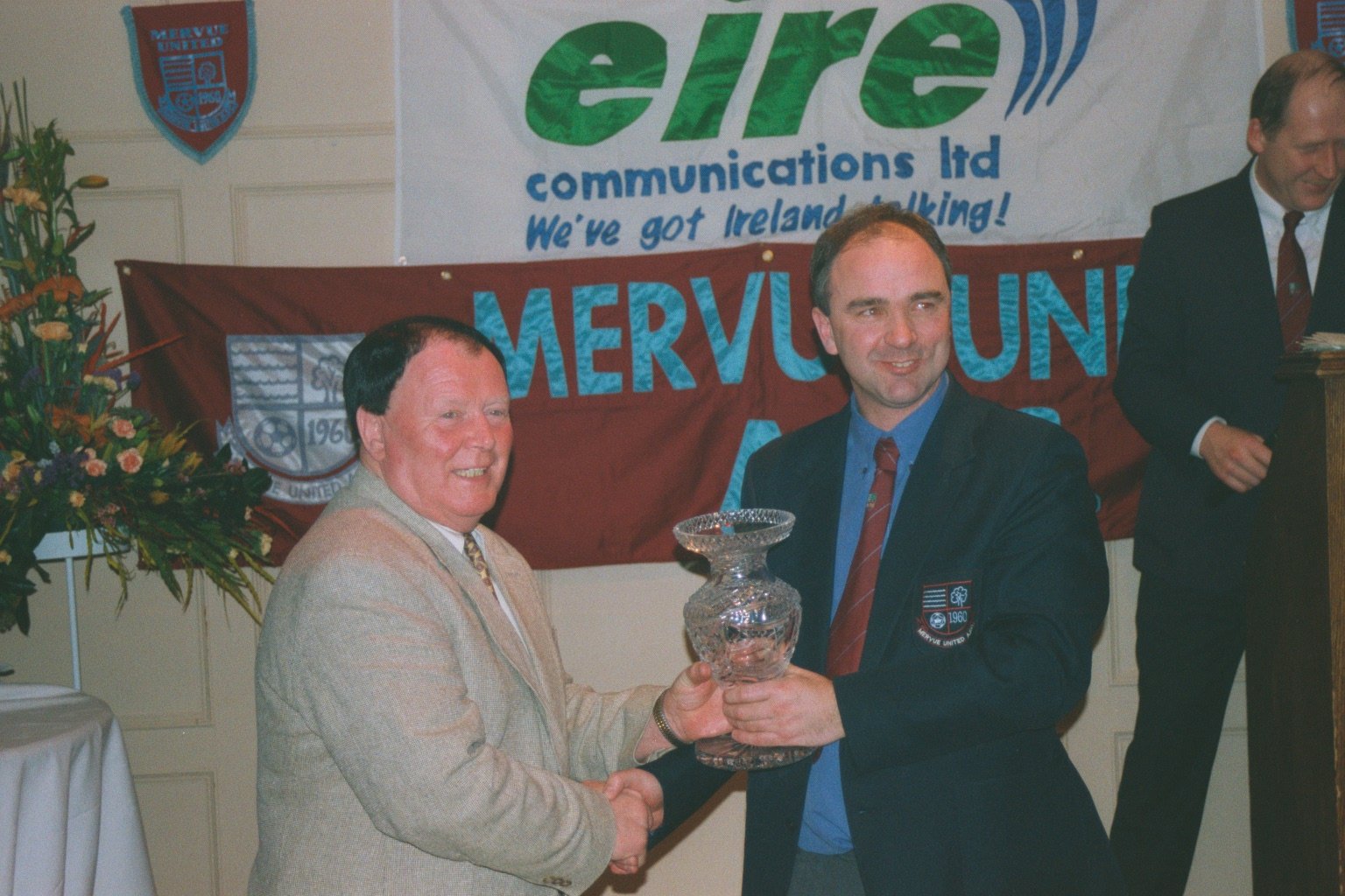 Mike Shaugnessy clubman of the year 2001