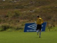 Conor Winn going for a run