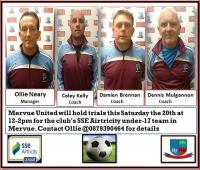 U17 Open Day/Trials