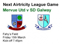 Mervue Utd v SD Galway 15.03.13