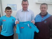 Langan Couriers Sponsor U14's T-Shirts
